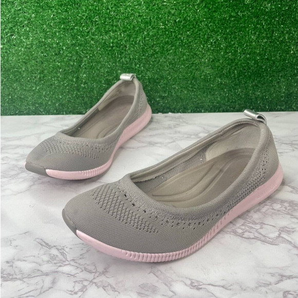 Cole Haan 2.Zerogrand Ballet Flats Women's Size 7.5 Ironstone W10851 - Picture 2 of 6